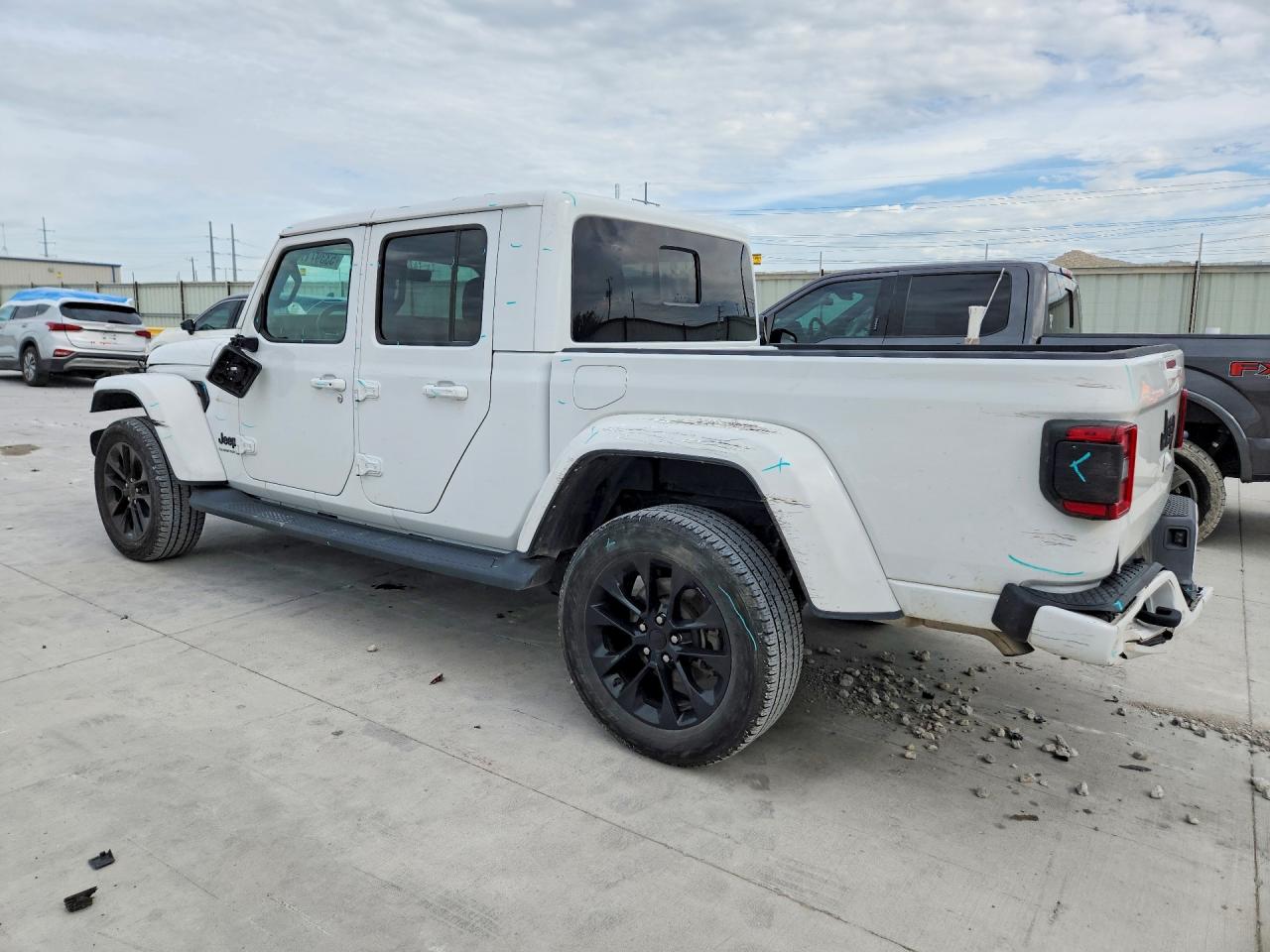 2023 Jeep Gladiator Overland Белый vin: 1C6HJTFG1PL559742