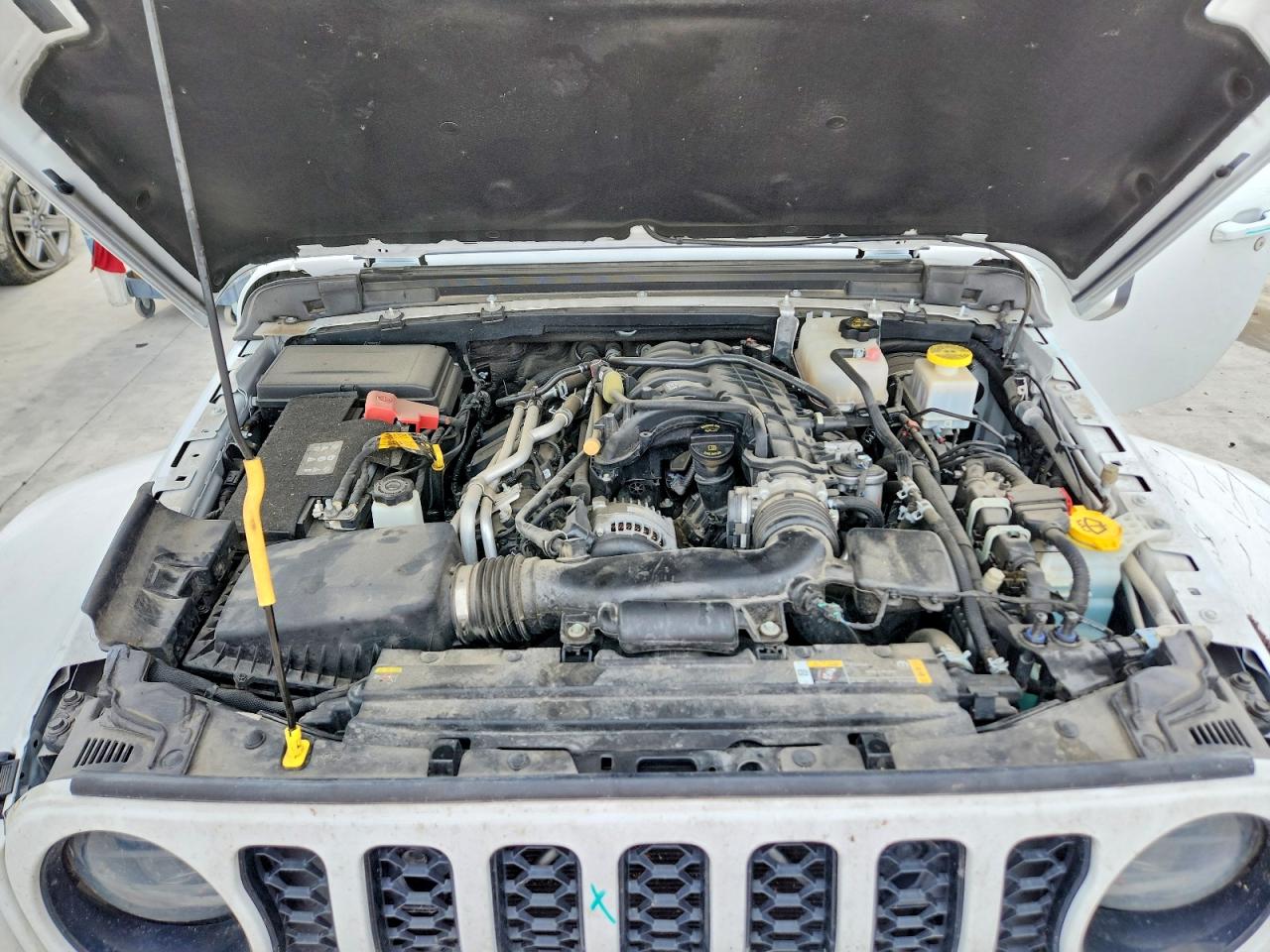 2023 Jeep Gladiator Overland Белый vin: 1C6HJTFG1PL559742