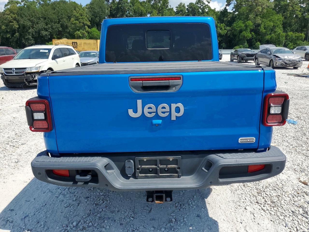 2020 Jeep Gladiator Overland Blue vin: 1C6HJTFG2LL166195