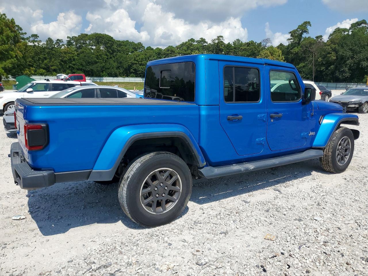 2020 Jeep Gladiator Overland Blue vin: 1C6HJTFG2LL166195