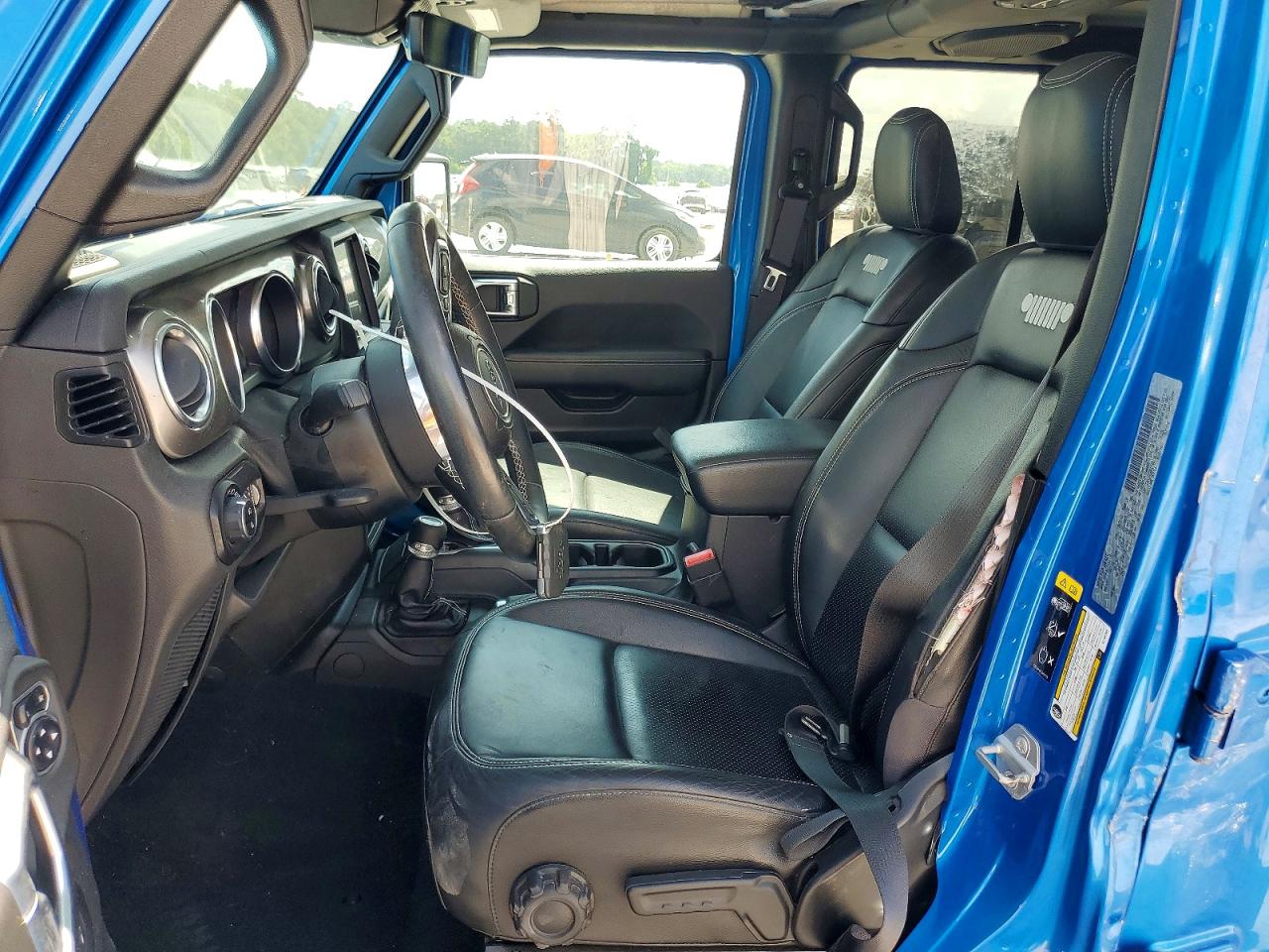 2020 Jeep Gladiator Overland Blue vin: 1C6HJTFG2LL166195