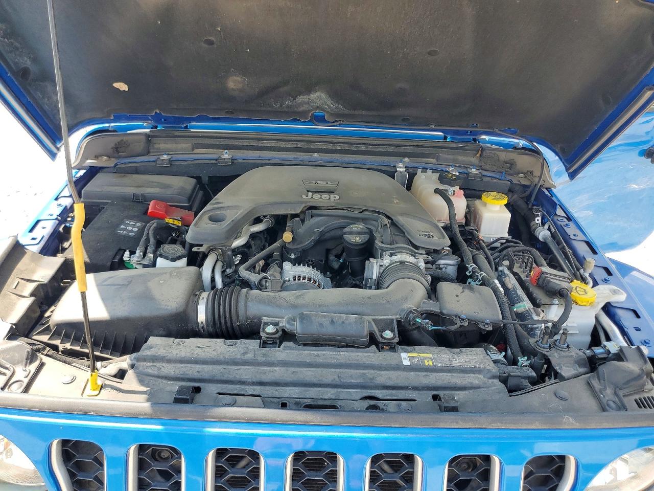 2020 Jeep Gladiator Overland Blue vin: 1C6HJTFG2LL166195