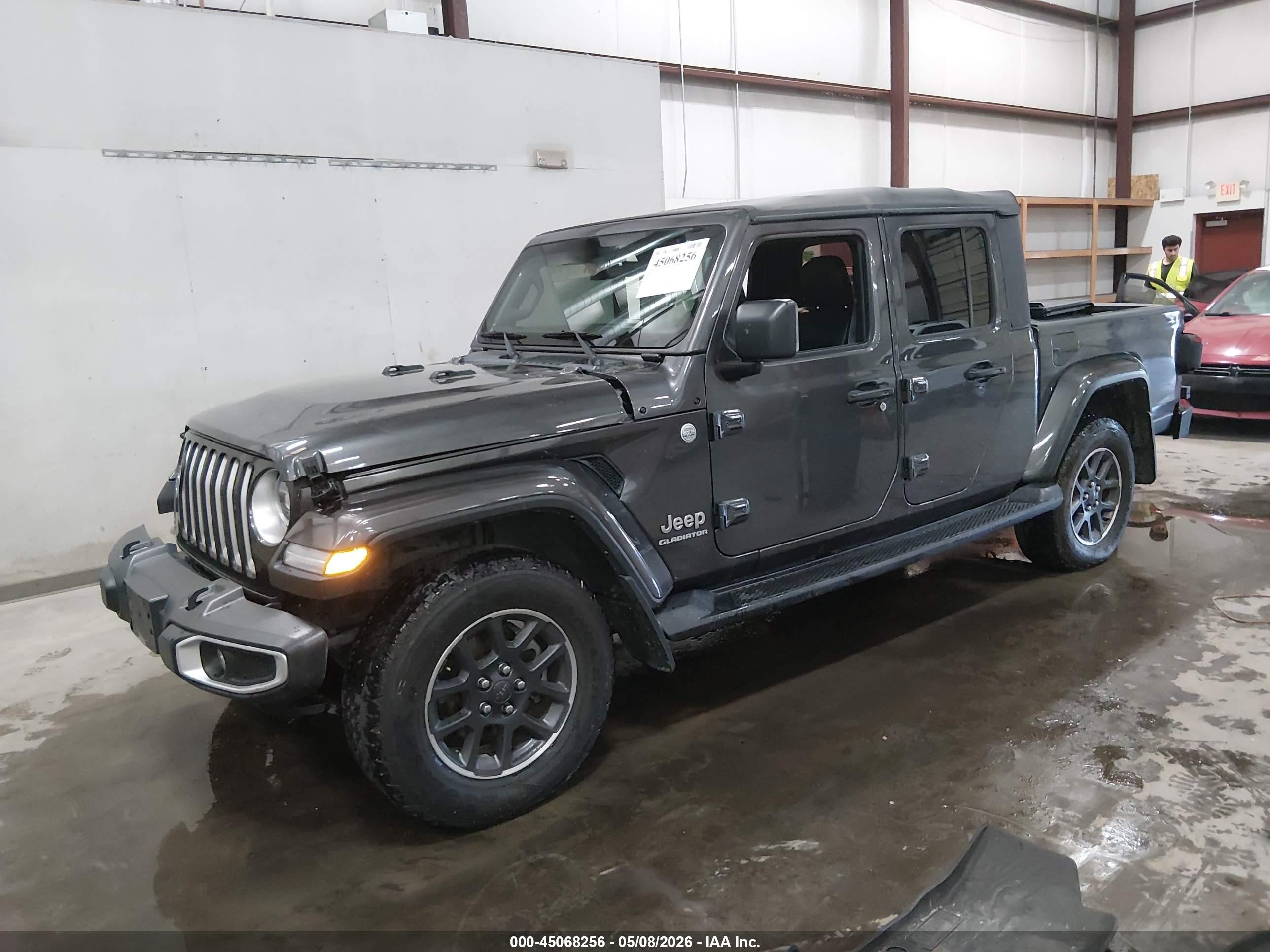 2022 Jeep Gladiator Overland 4x4 Серый vin: 1C6HJTFG3NL177130