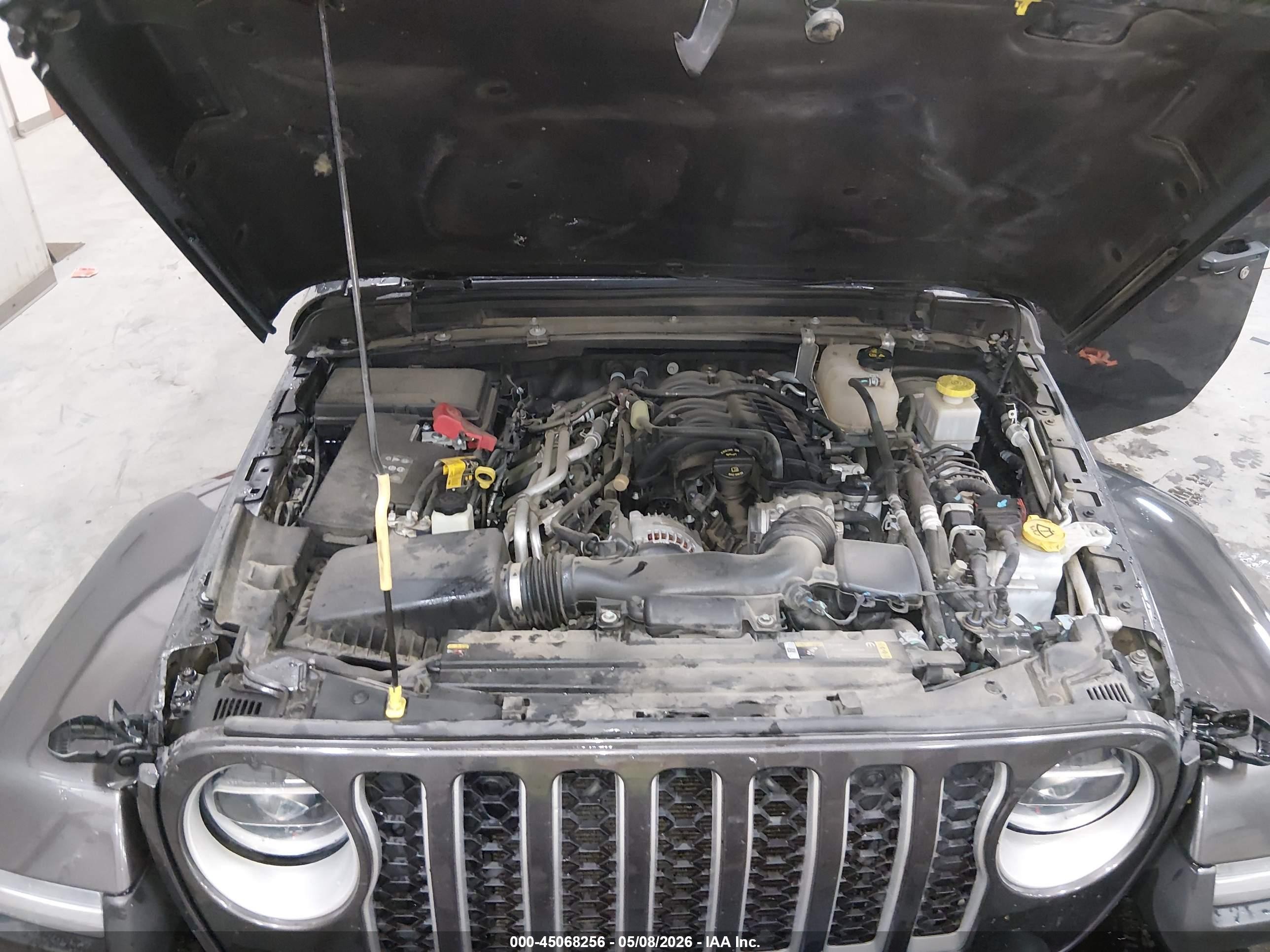 2022 Jeep Gladiator Overland 4x4 Серый vin: 1C6HJTFG3NL177130