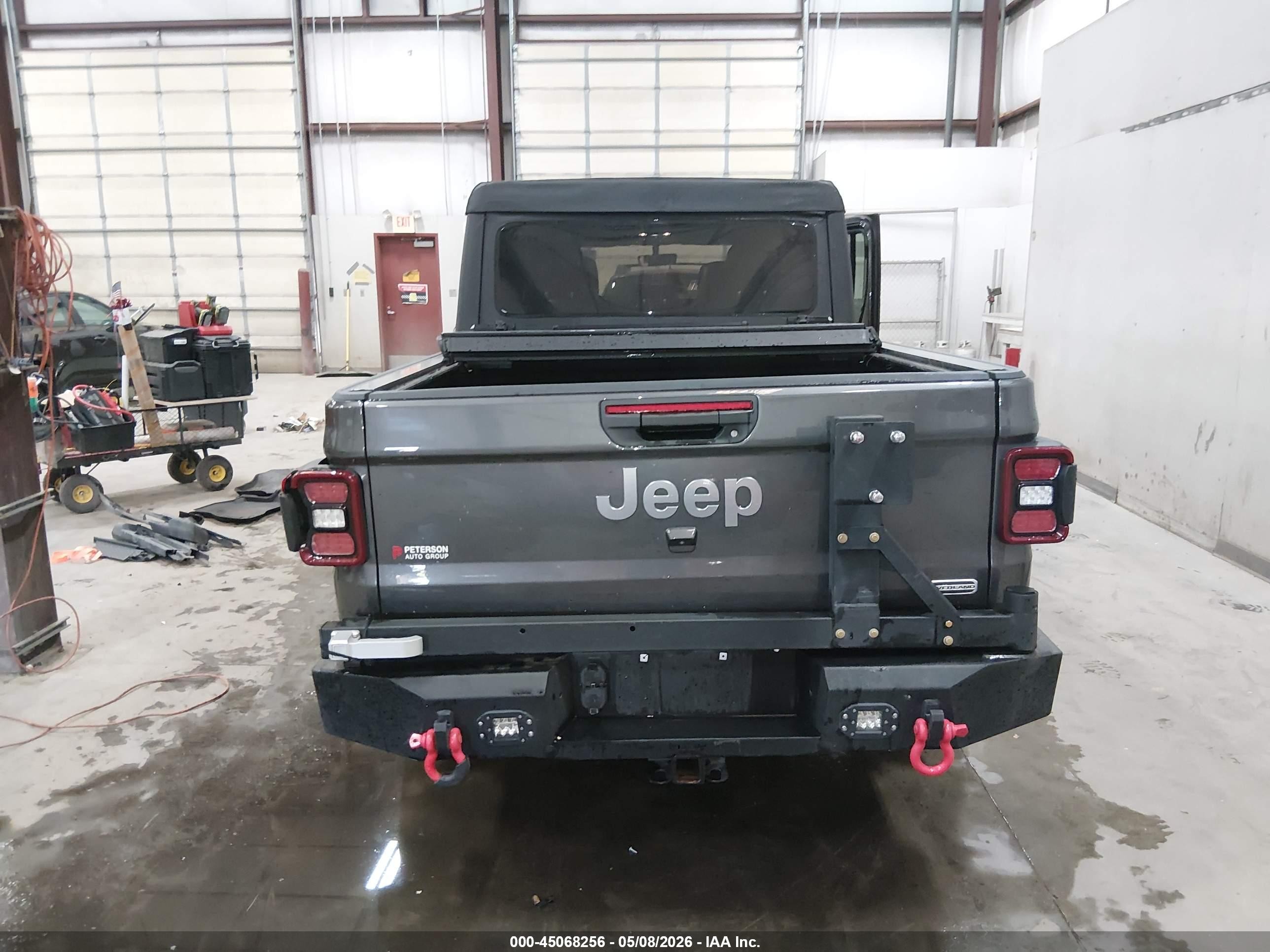 2022 Jeep Gladiator Overland 4x4 Серый vin: 1C6HJTFG3NL177130