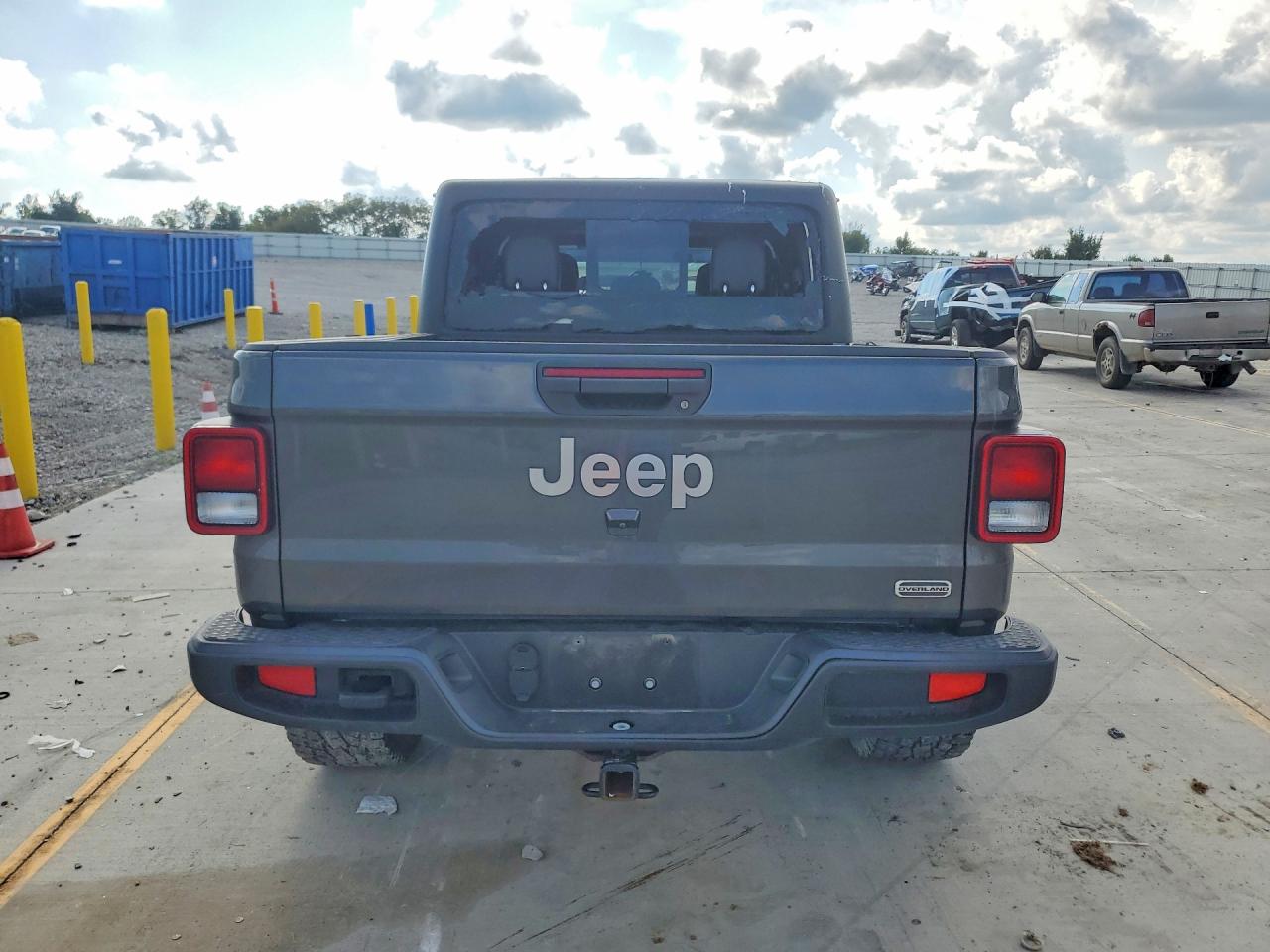 2020 Jeep Gladiator Overland Gray vin: 1C6HJTFG5LL174680