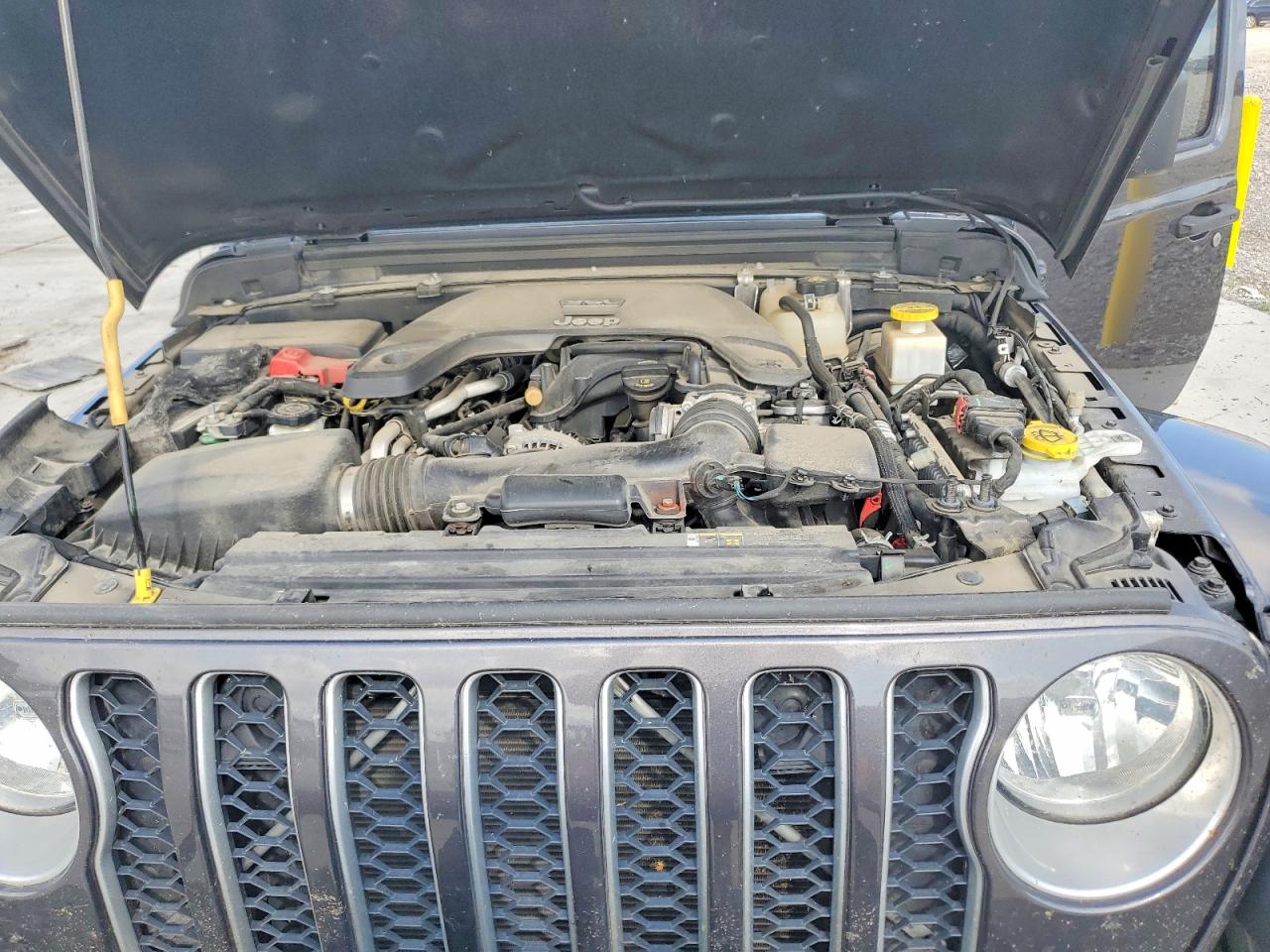 2020 Jeep Gladiator Overland Gray vin: 1C6HJTFG5LL174680