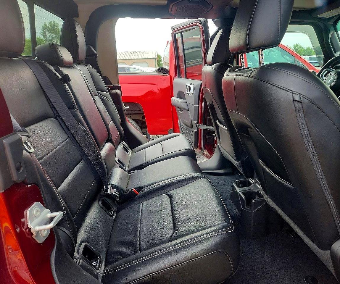 2022 Jeep Gladiator Overland Red vin: 1C6HJTFG5NL123294