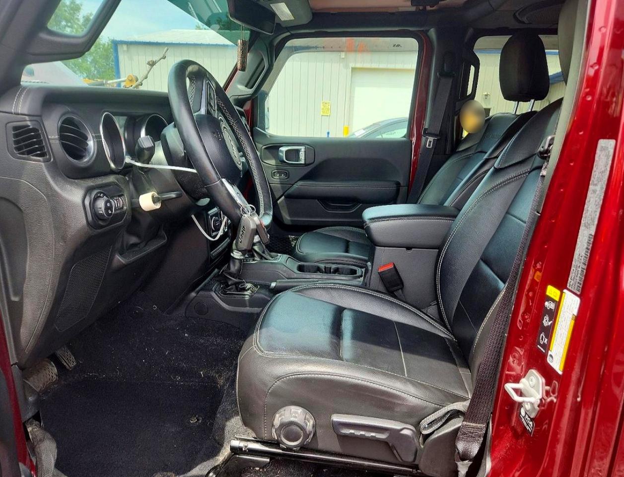 2022 Jeep Gladiator Overland Red vin: 1C6HJTFG5NL123294