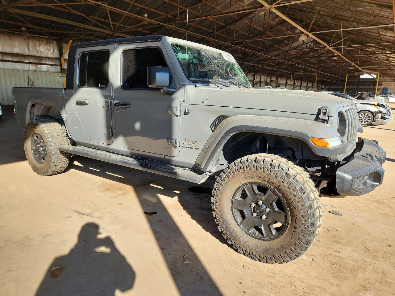 2020 Jeep Gladiator Overland Gray vin: 1C6HJTFG6LL143499