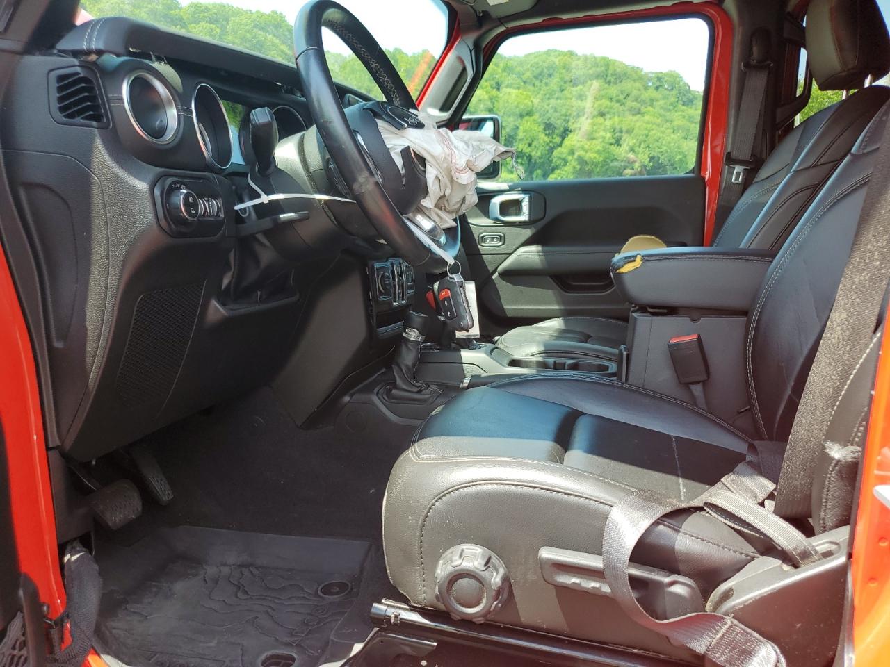 2022 Jeep Gladiator Overland   Red vin: 1C6HJTFG6NL103412