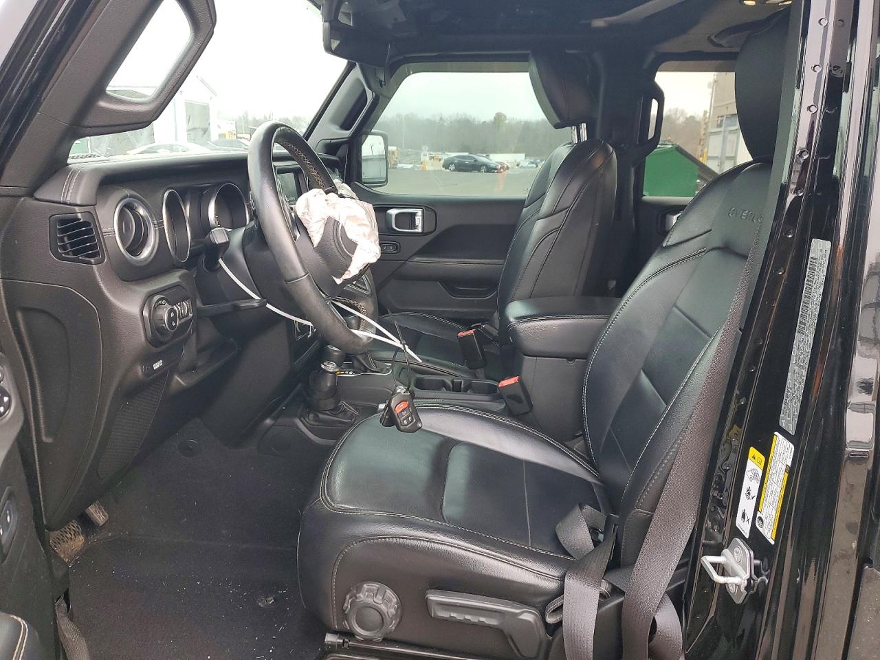2020 Jeep Gladiator Overland Black vin: 1C6HJTFG8LL116238