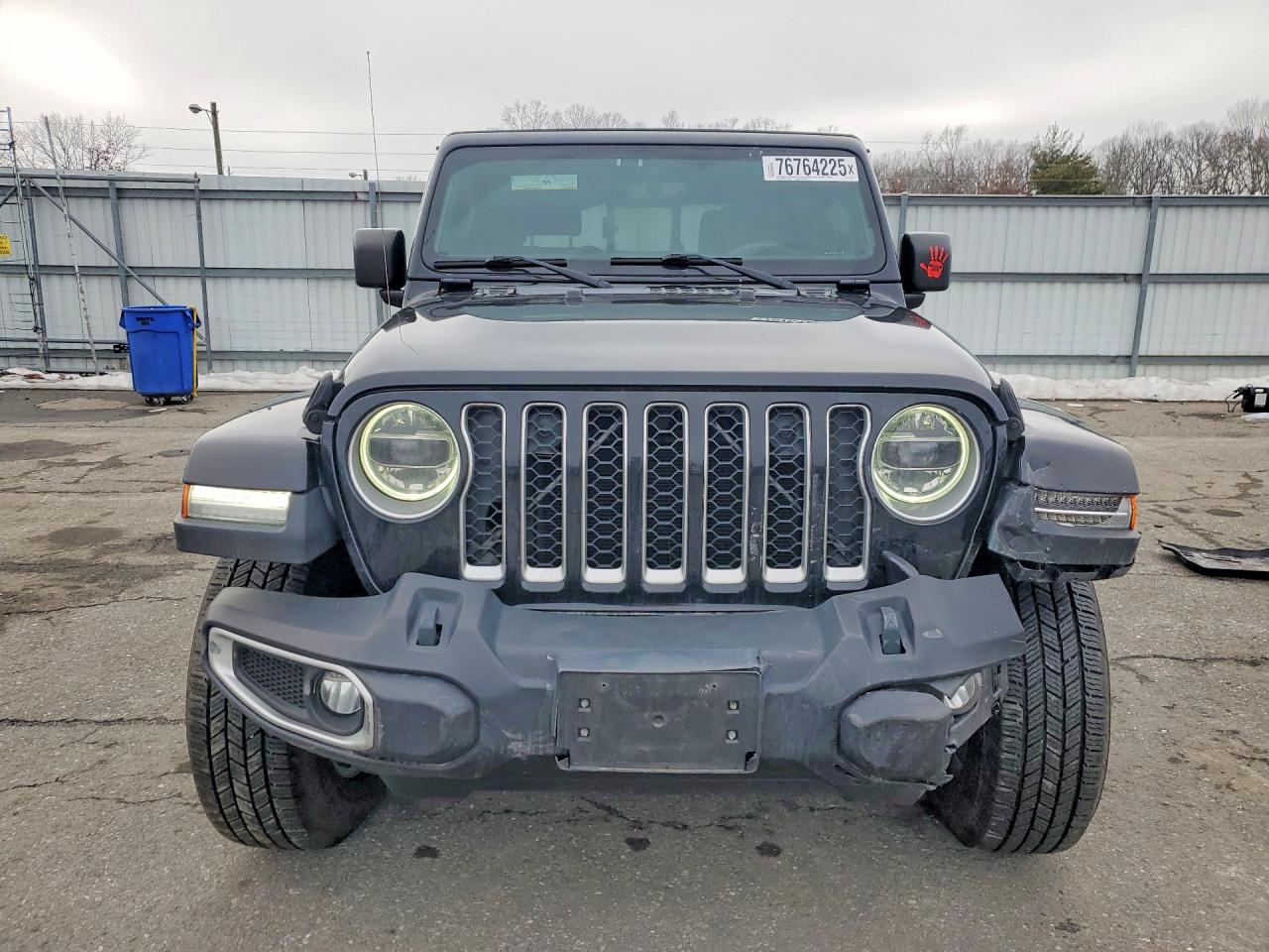 2020 Jeep Gladiator Overland Black vin: 1C6HJTFG8LL116238