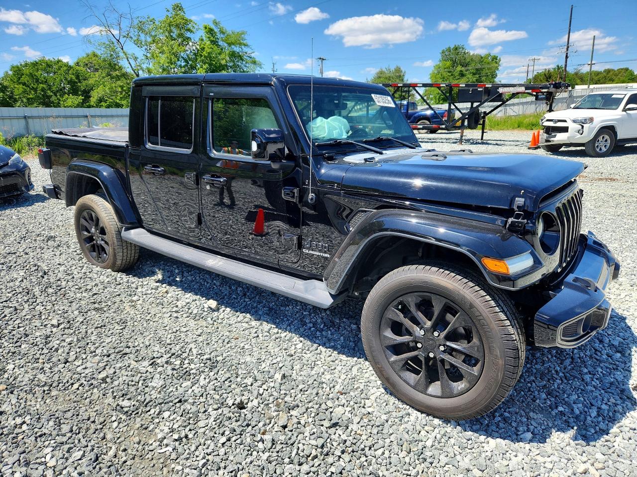 2022 Jeep Gladiator Overland Black vin: 1C6HJTFG8NL137772