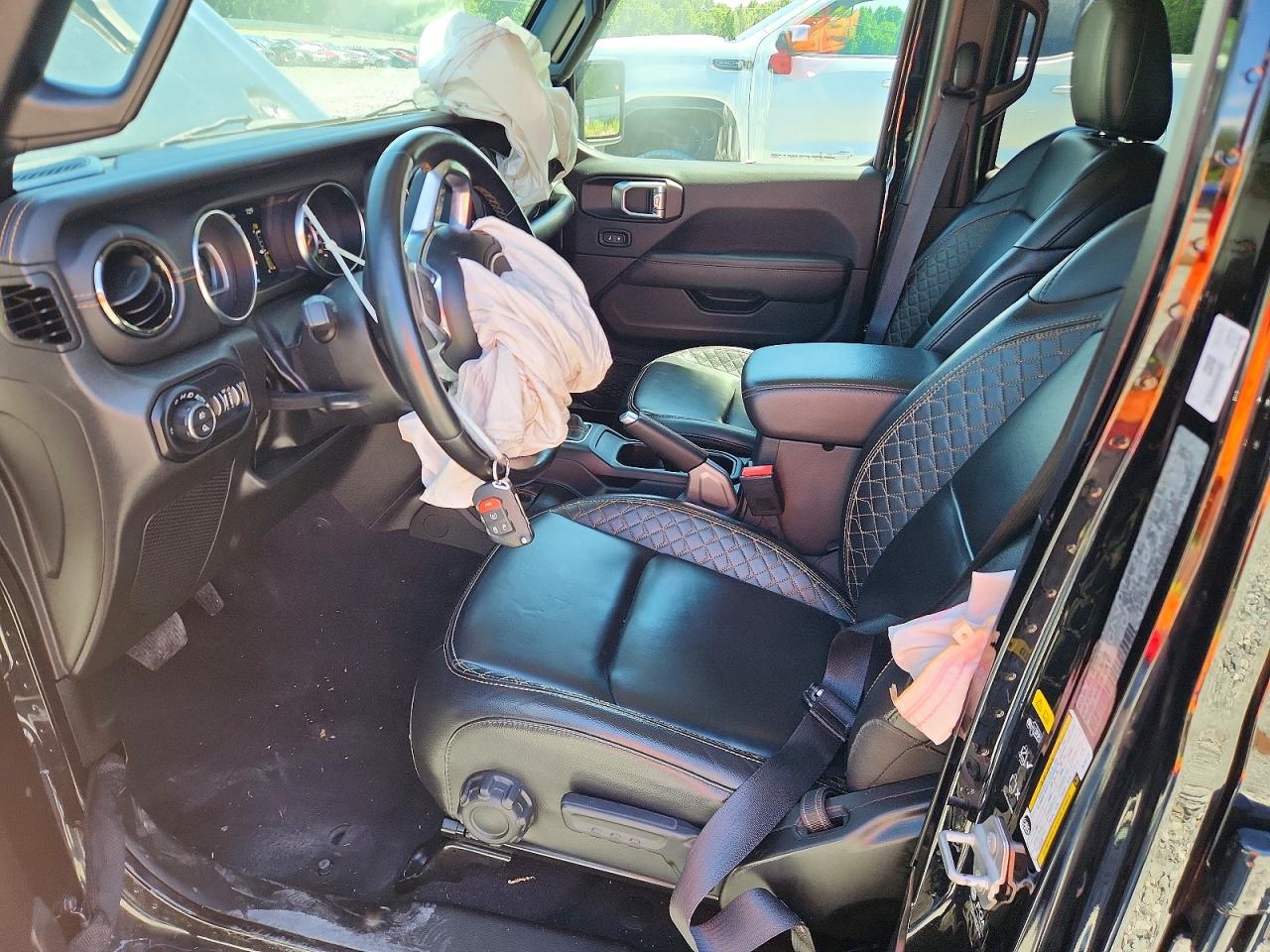 2022 Jeep Gladiator Overland Black vin: 1C6HJTFG8NL137772