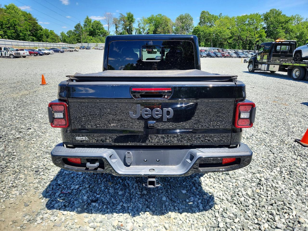 2022 Jeep Gladiator Overland Black vin: 1C6HJTFG8NL137772