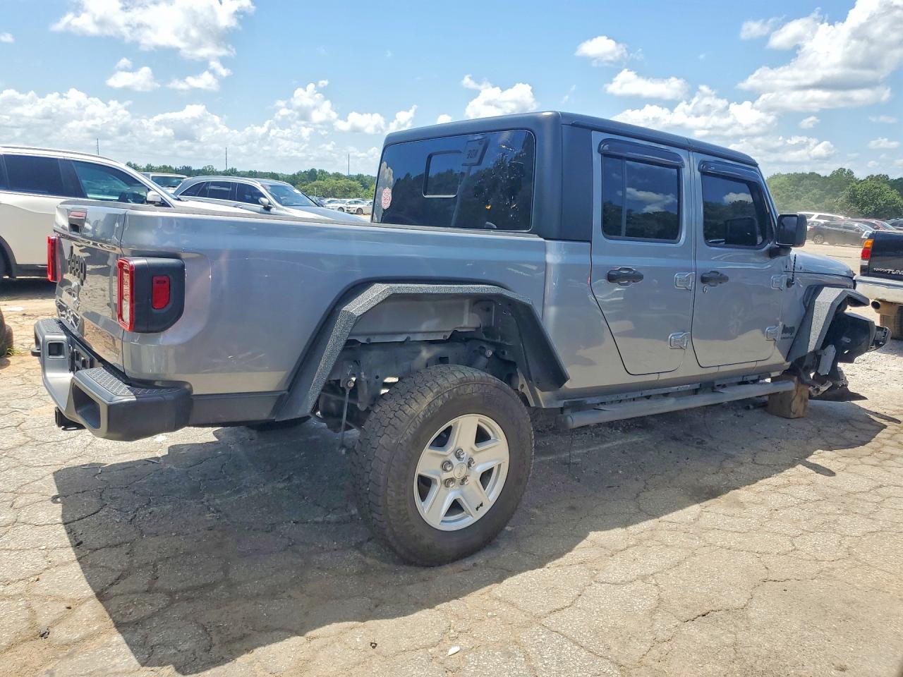 2020 Jeep Gladiator Sport Gray vin: 1C6JJTAG0LL137948