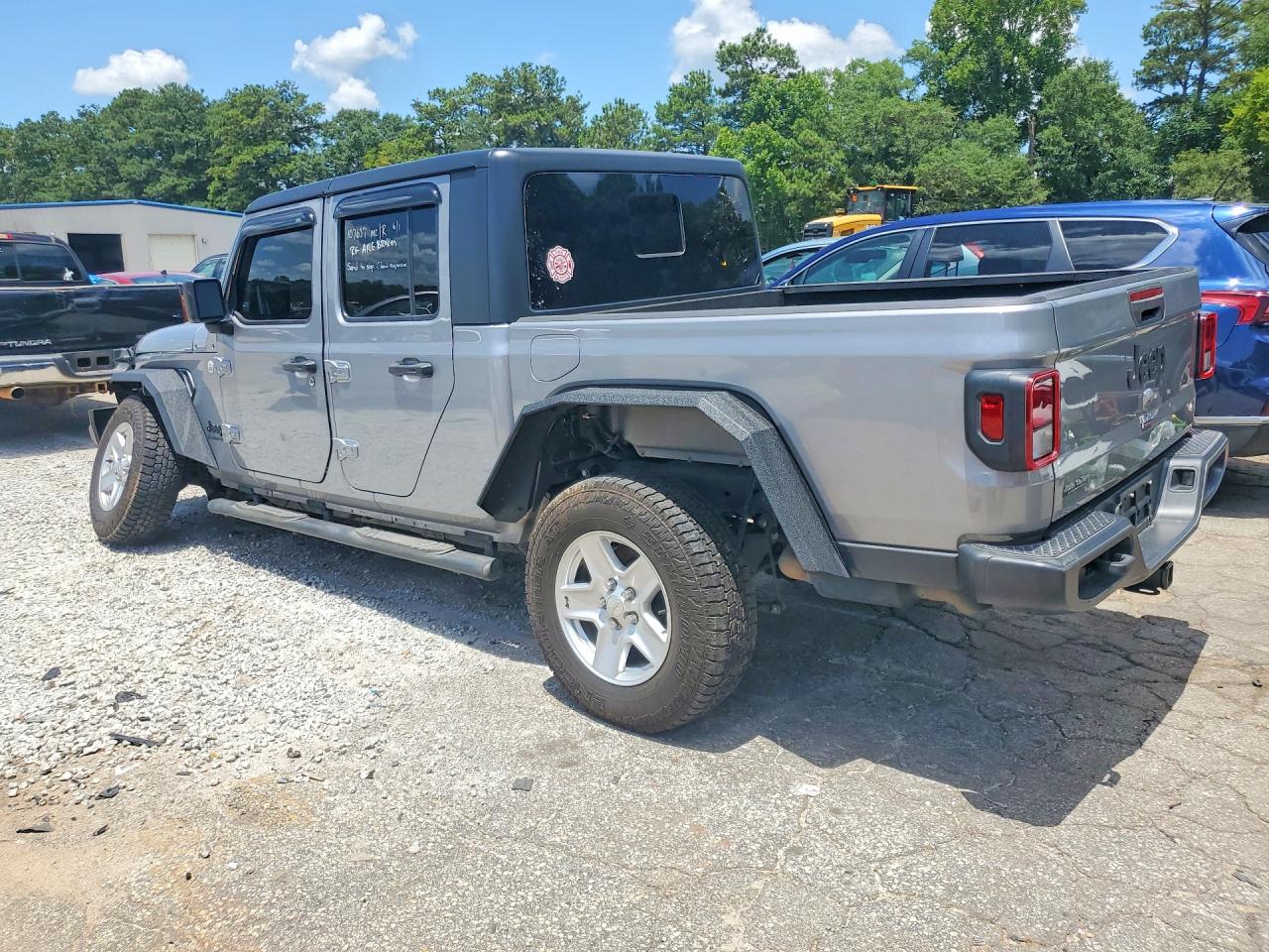 2020 Jeep Gladiator Sport Gray vin: 1C6JJTAG0LL137948