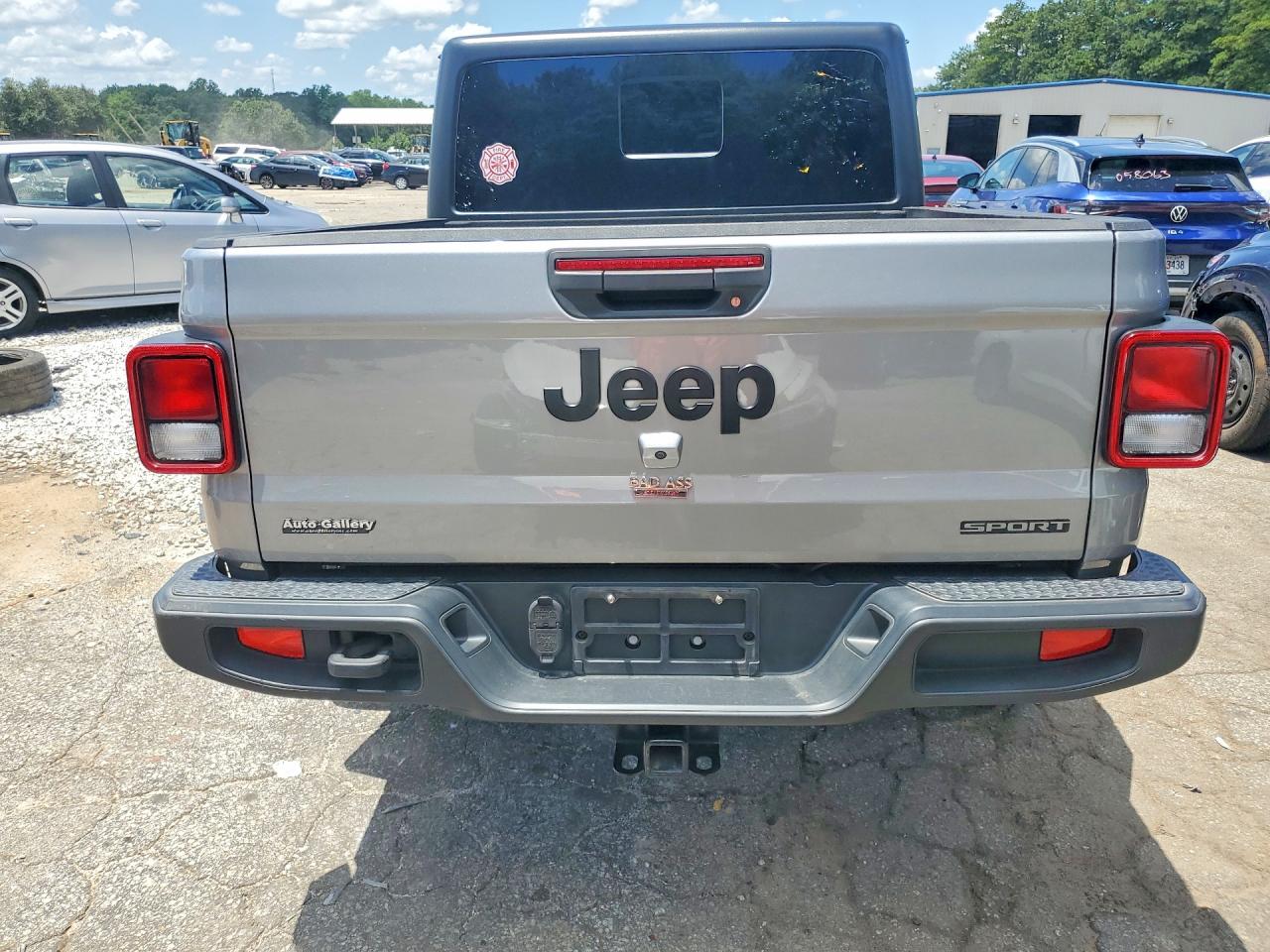 2020 Jeep Gladiator Sport Gray vin: 1C6JJTAG0LL137948