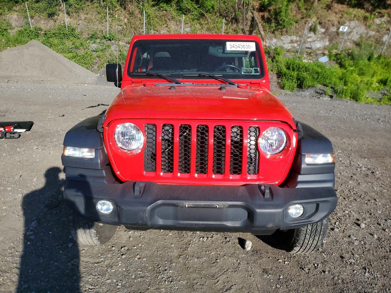 2020 Jeep Gladiator Sport Красный vin: 1C6JJTAG0LL154457