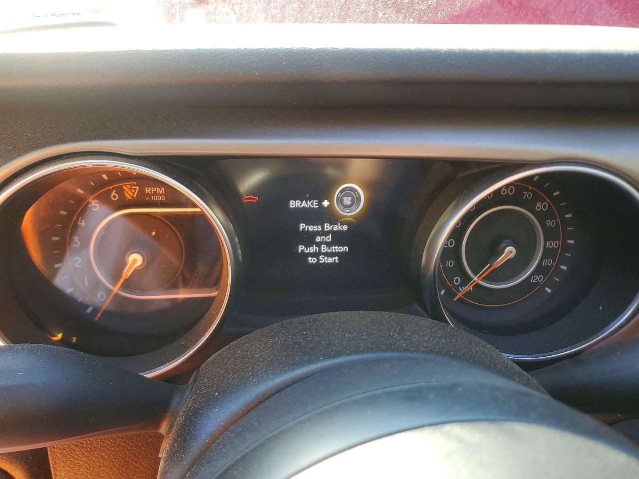 2020 Jeep Gladiator Sport Красный vin: 1C6JJTAG0LL154457