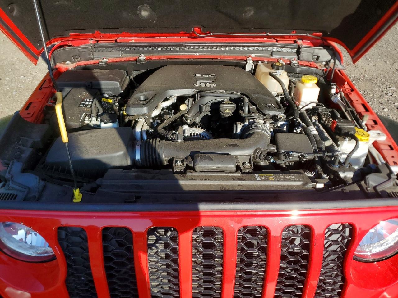 2020 Jeep Gladiator Sport Красный vin: 1C6JJTAG0LL154457