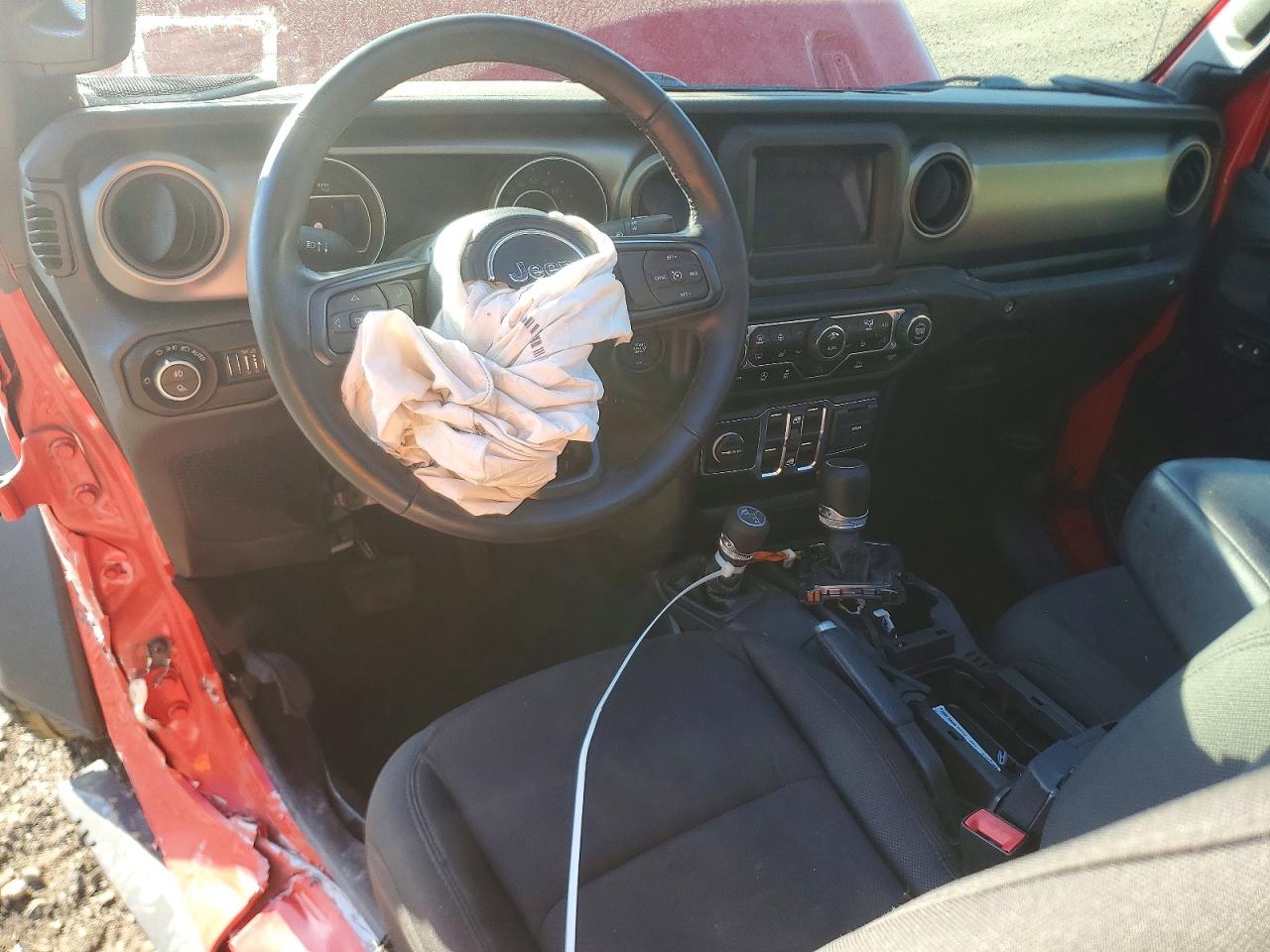 2020 Jeep Gladiator Sport Красный vin: 1C6JJTAG0LL154457