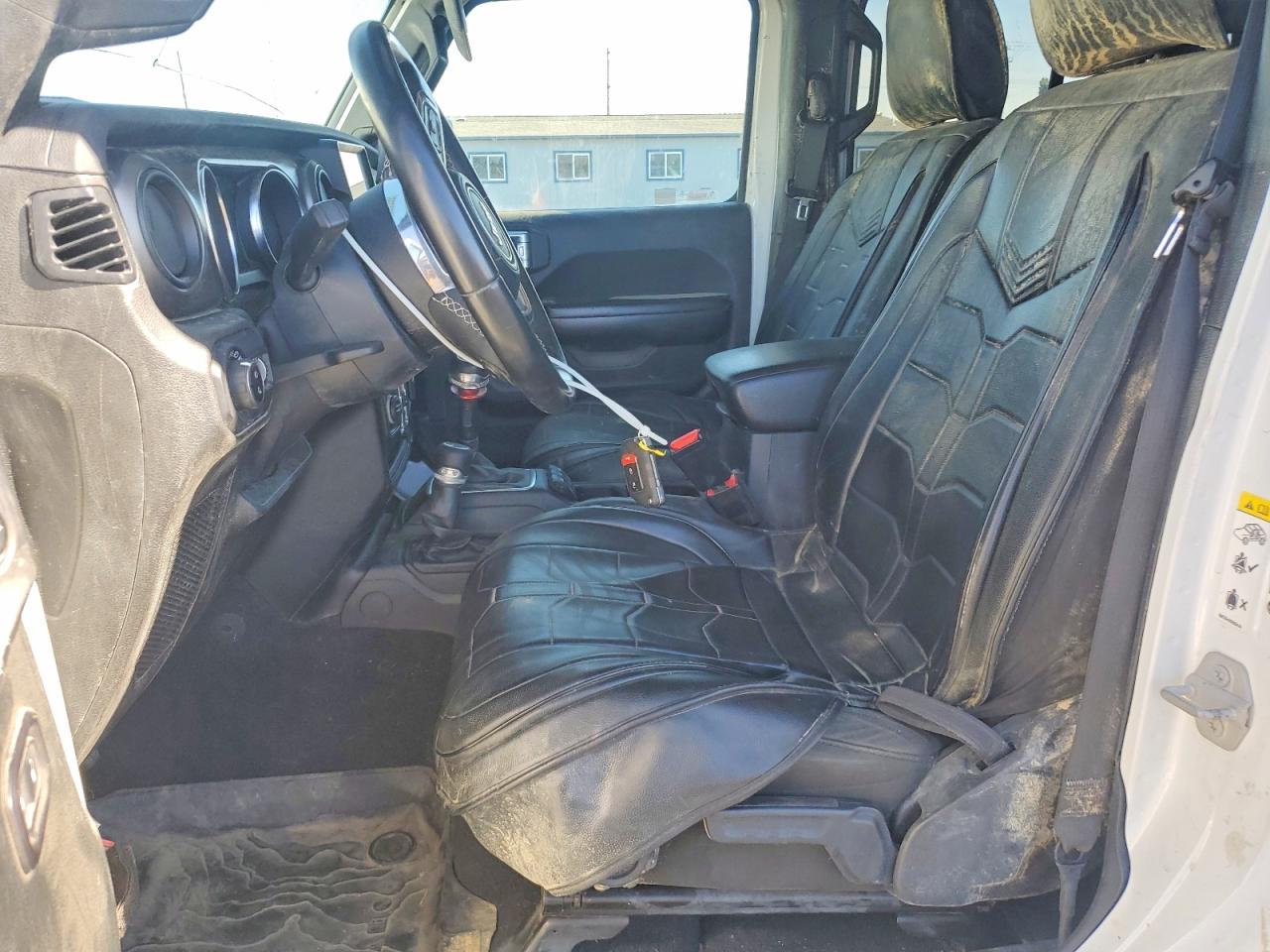 2020 Jeep Gladiator Sport White vin: 1C6JJTAG2LL129589