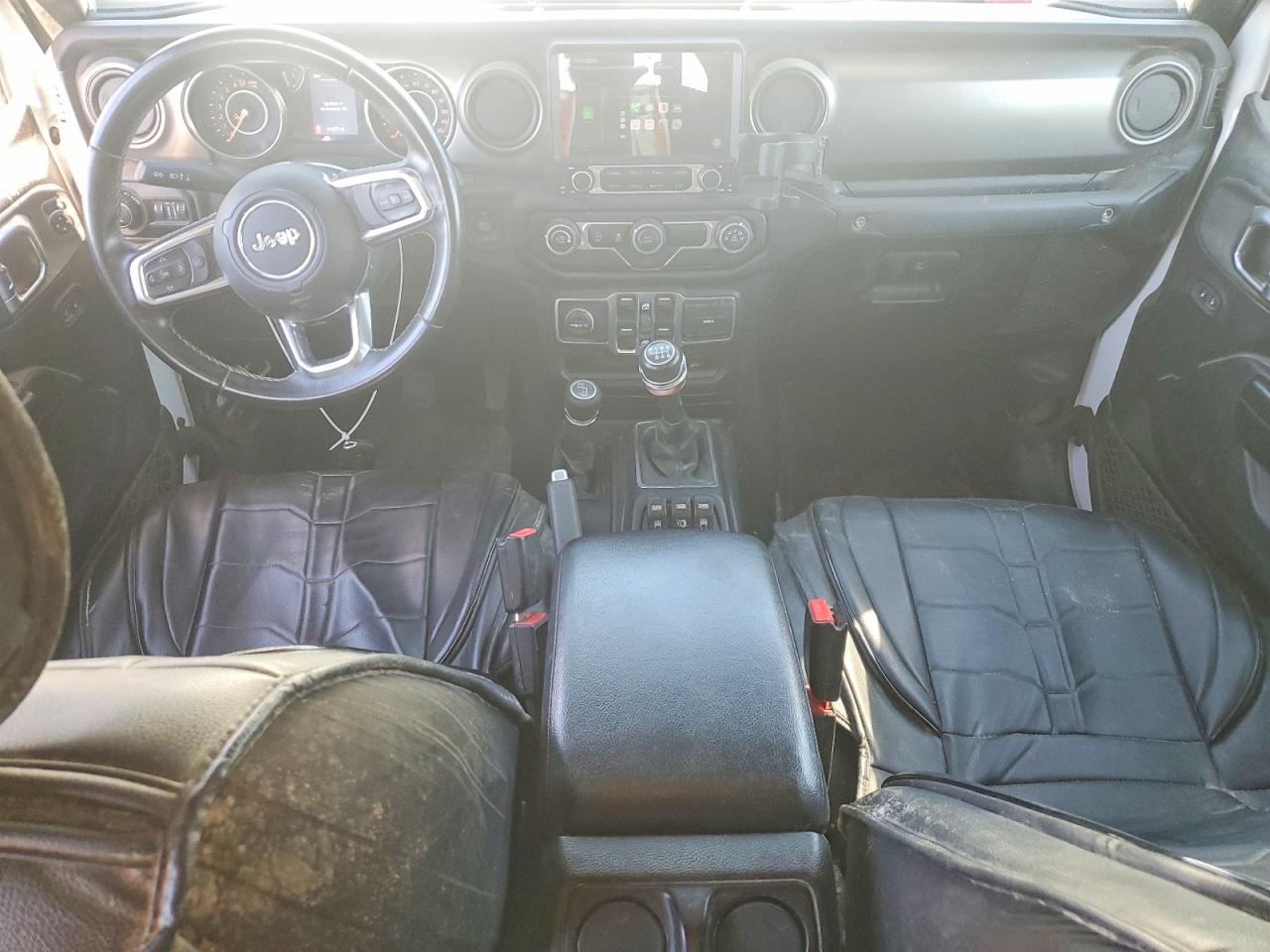 2020 Jeep Gladiator Sport White vin: 1C6JJTAG2LL129589