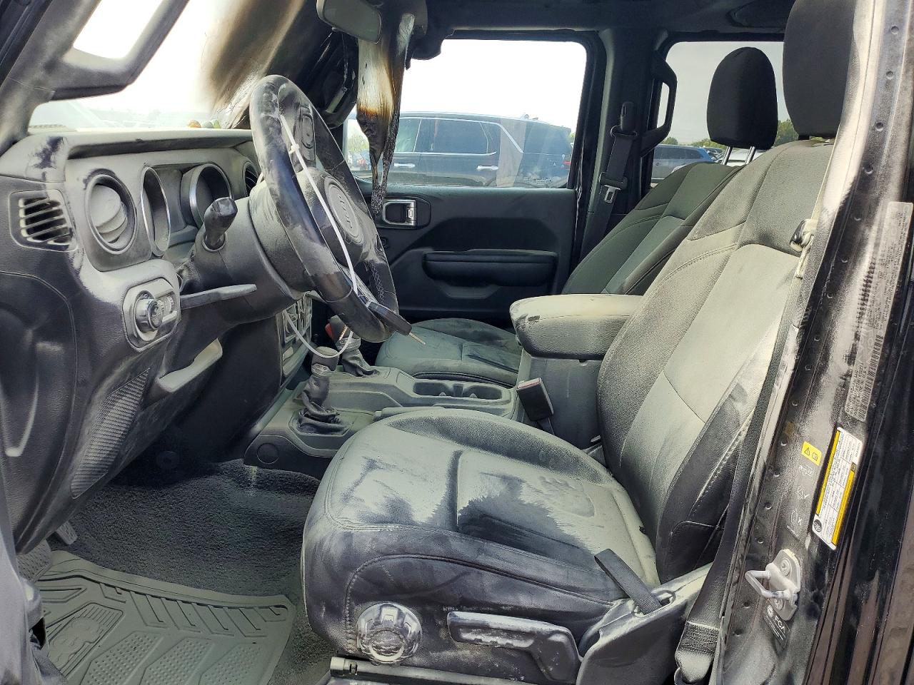 2021 Jeep Gladiator Sport Черный vin: 1C6JJTAG7ML612271