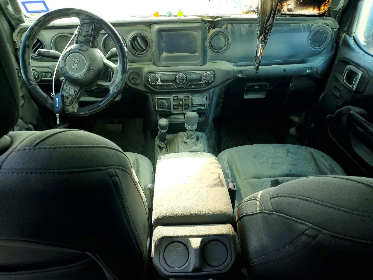 2021 Jeep Gladiator Sport Черный vin: 1C6JJTAG7ML612271
