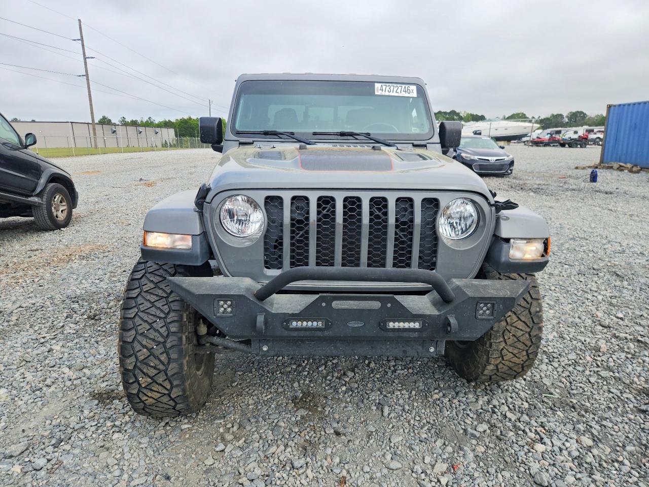 2021 Jeep Gladiator Sport Серый vin: 1C6JJTAG8ML616894