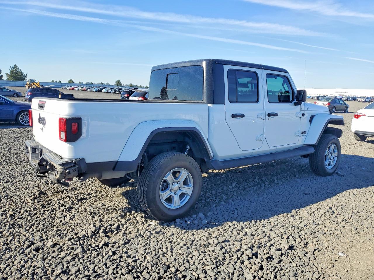 2021 Jeep Gladiator Sport Белый vin: 1C6JJTAM3ML558389