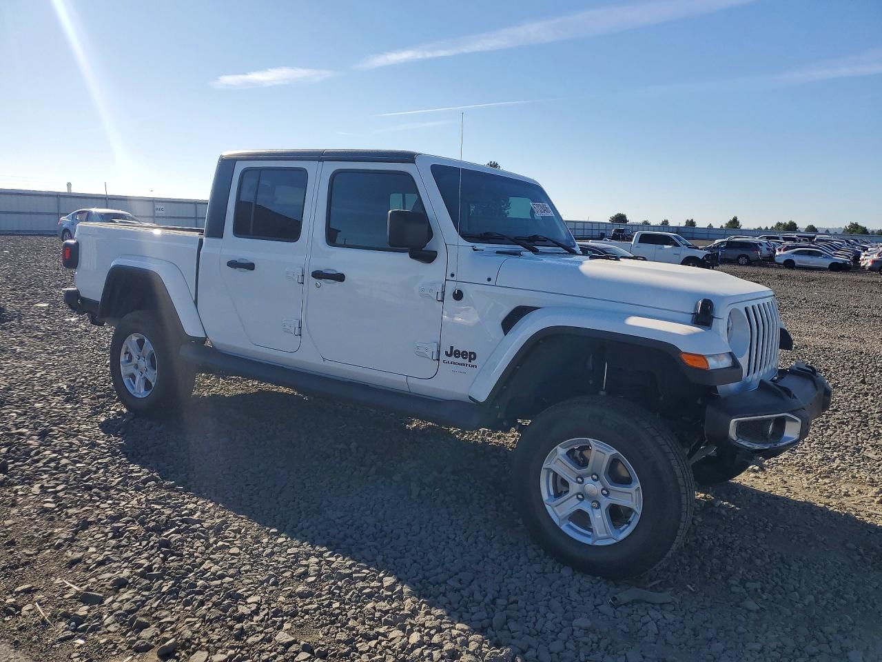 2021 Jeep Gladiator Sport Белый vin: 1C6JJTAM3ML558389