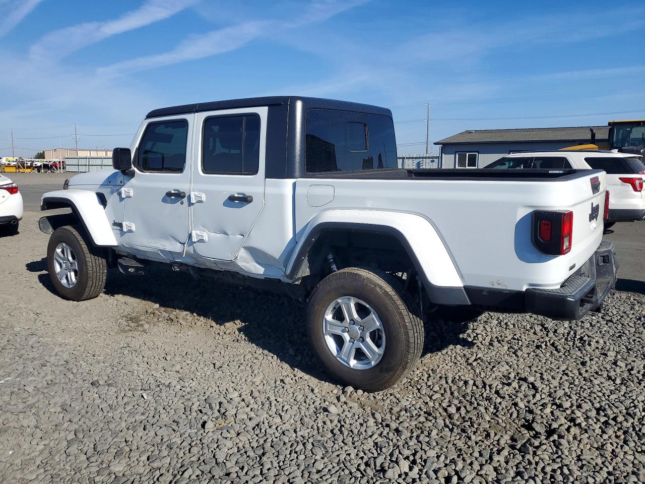 2021 Jeep Gladiator Sport Белый vin: 1C6JJTAM3ML558389