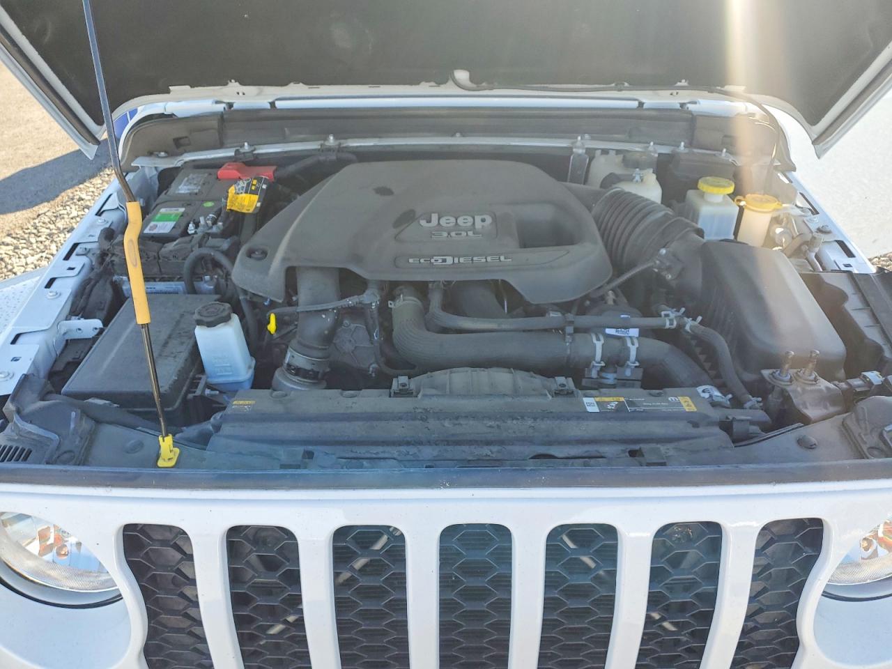 2021 Jeep Gladiator Sport Белый vin: 1C6JJTAM3ML558389