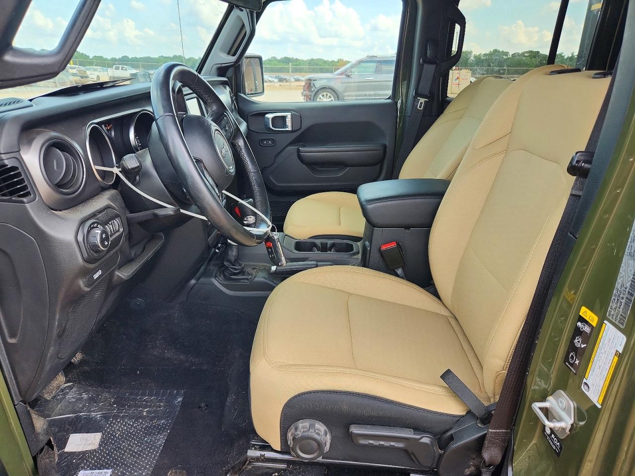 2021 Jeep Gladiator Sport Зеленый vin: 1C6JJTAM7ML611157