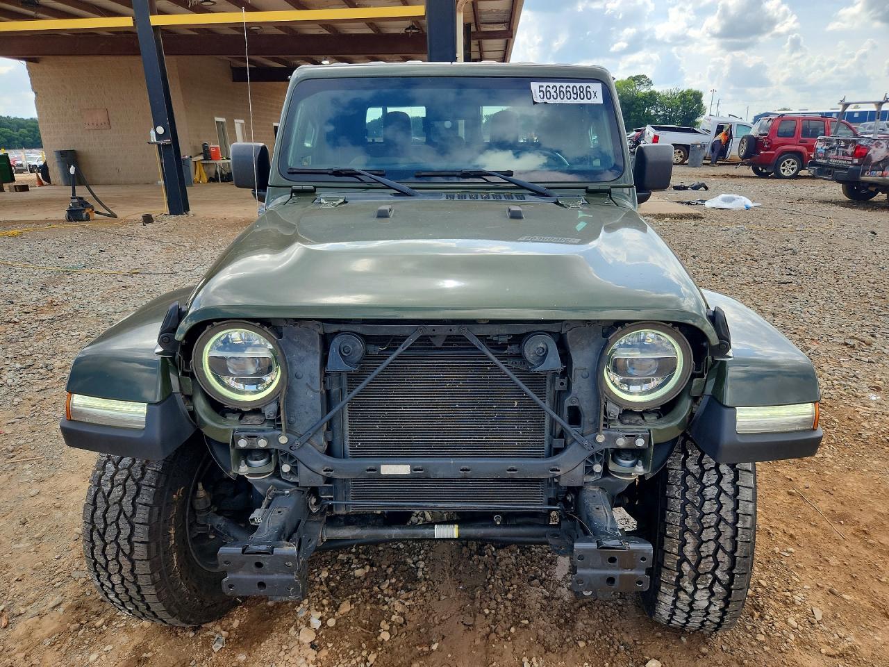 2021 Jeep Gladiator Sport Зеленый vin: 1C6JJTAM7ML611157