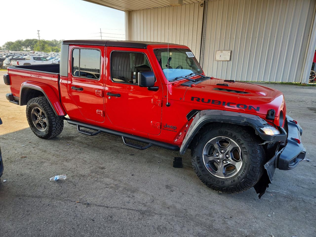 2021 Jeep Gladiator Rubicon Red vin: 1C6JJTBG0ML518683