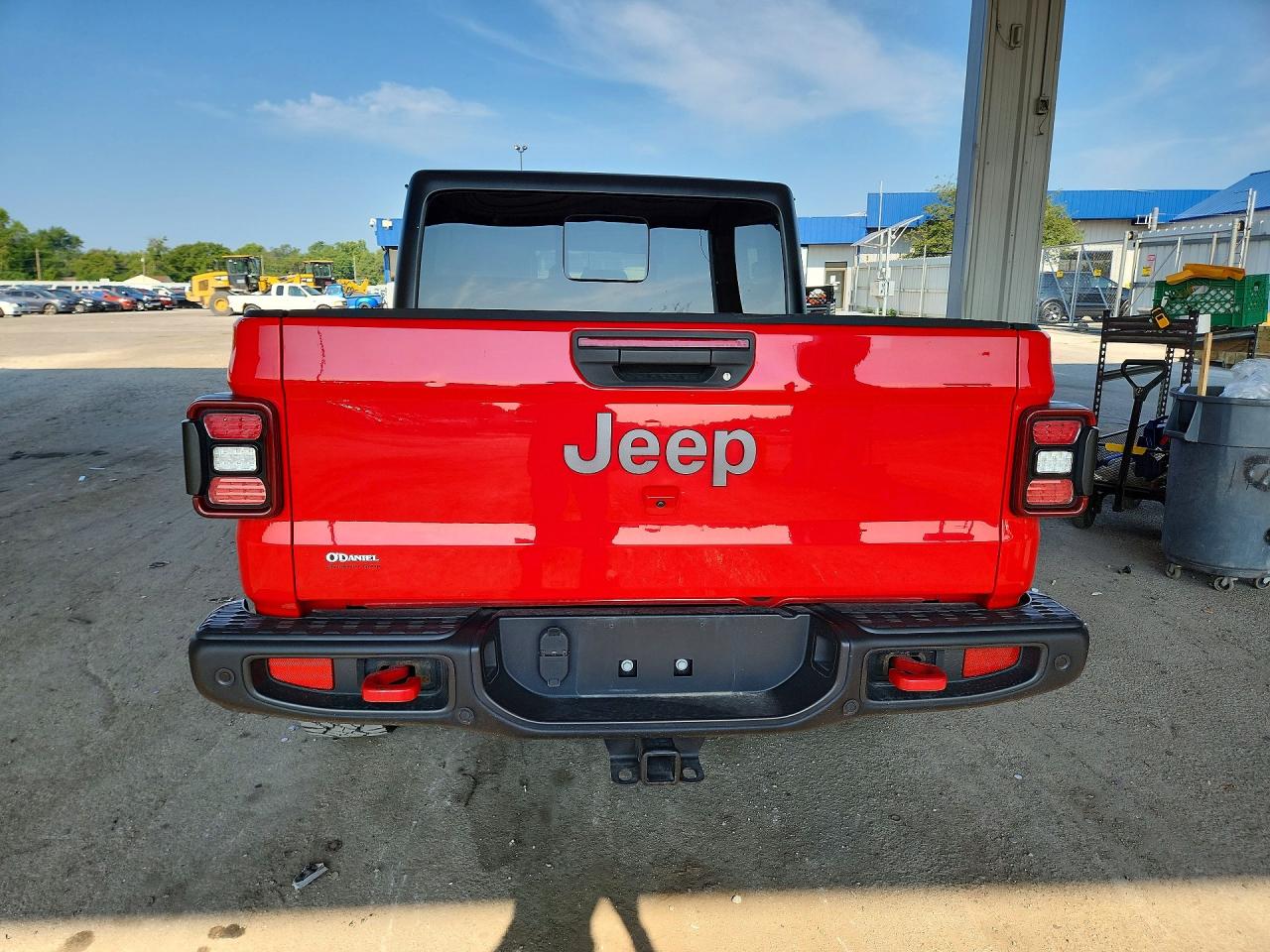2021 Jeep Gladiator Rubicon Red vin: 1C6JJTBG0ML518683