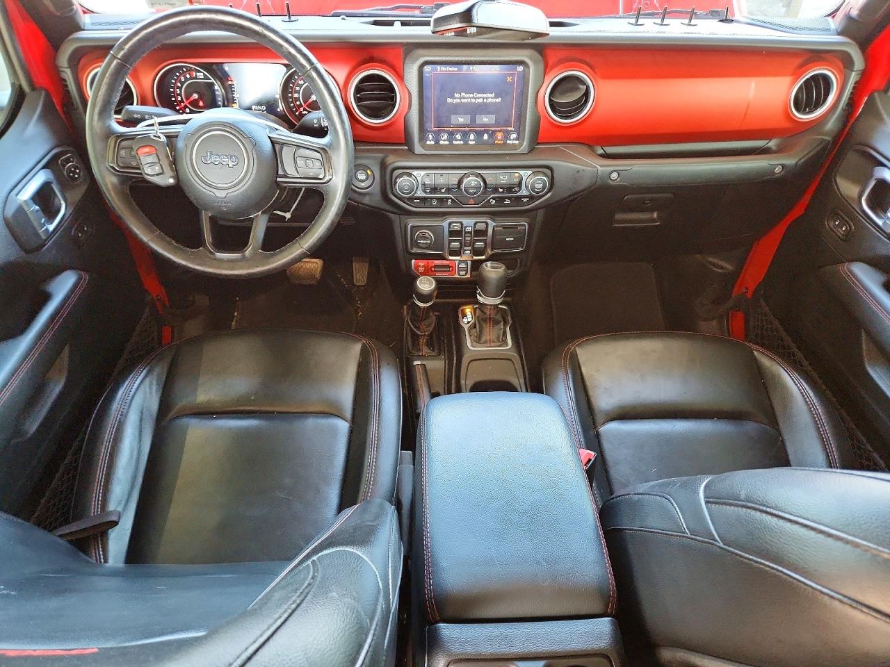 2021 Jeep Gladiator Rubicon Red vin: 1C6JJTBG0ML518683