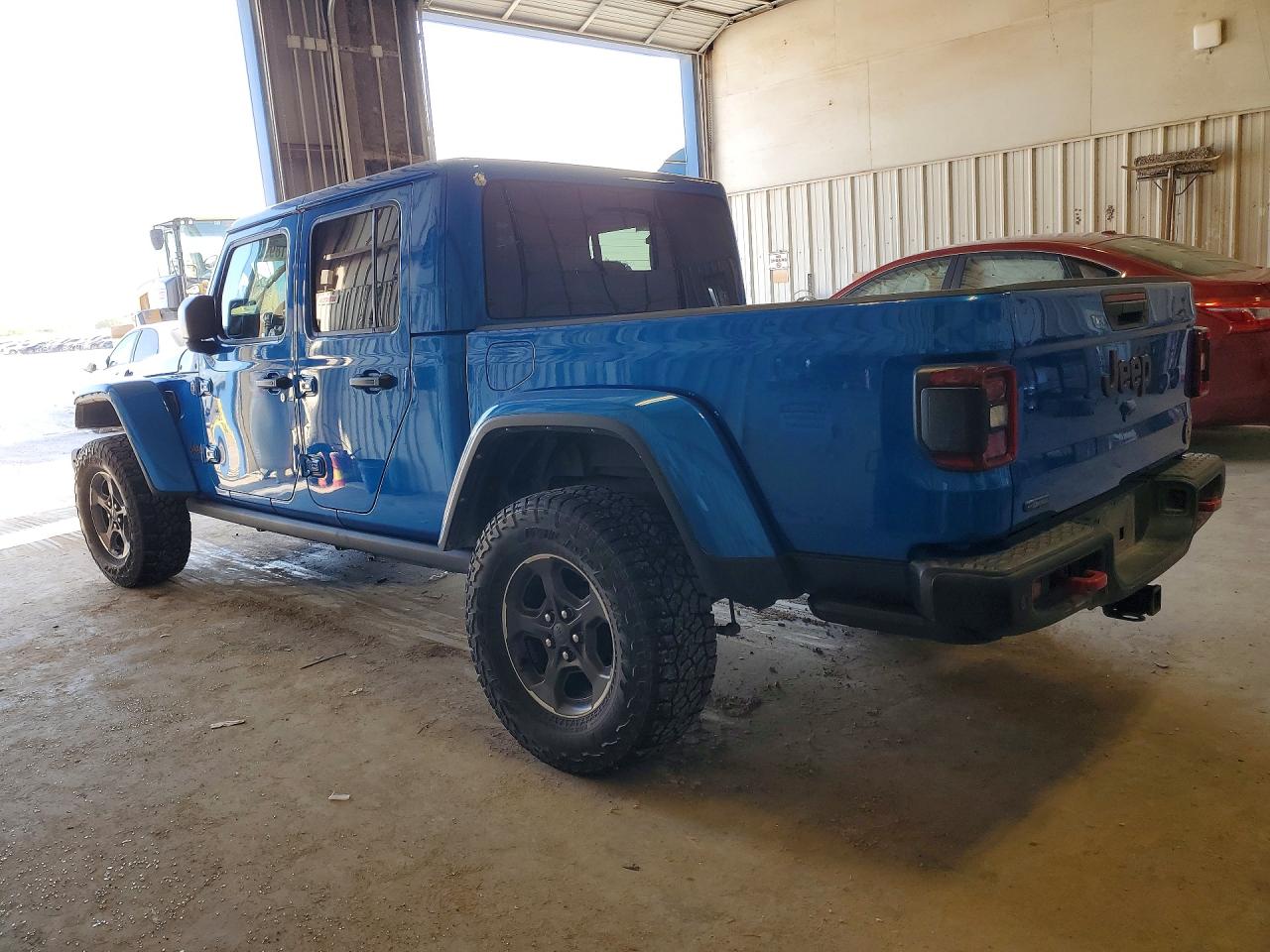 2021 Jeep Gladiator Rubicon Blue vin: 1C6JJTBM3ML605368