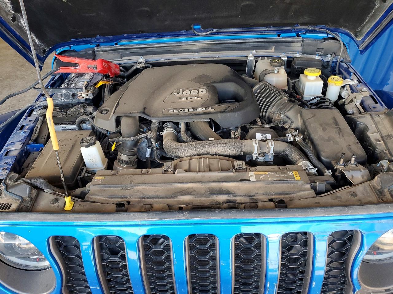 2021 Jeep Gladiator Rubicon Blue vin: 1C6JJTBM3ML605368