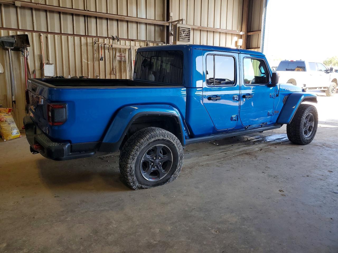 2021 Jeep Gladiator Rubicon Blue vin: 1C6JJTBM3ML605368