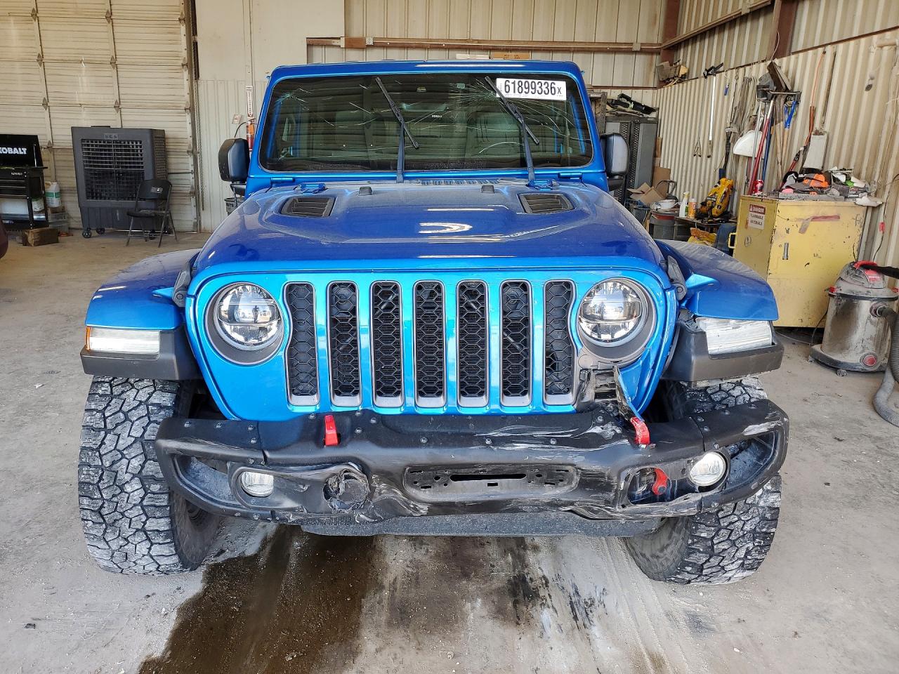 2021 Jeep Gladiator Rubicon Blue vin: 1C6JJTBM3ML605368