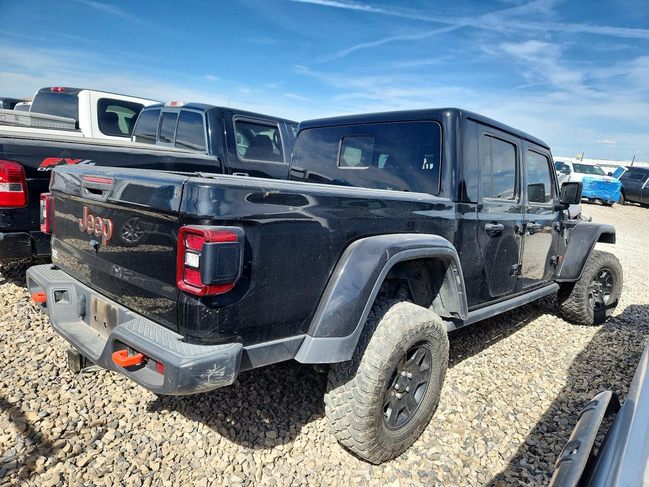 2021 Jeep Gladiator Mojave Черный vin: 1C6JJTEG1ML618366