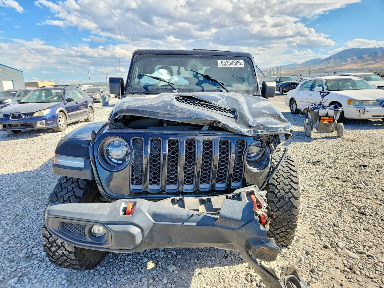 2021 Jeep Gladiator Mojave Черный vin: 1C6JJTEG1ML618366