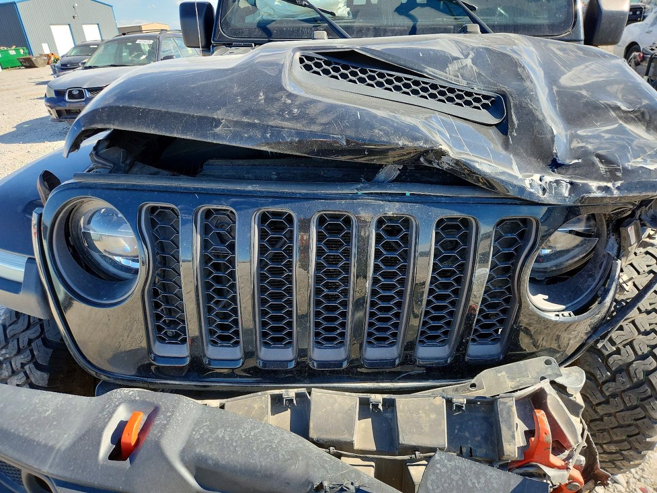 2021 Jeep Gladiator Mojave Черный vin: 1C6JJTEG1ML618366