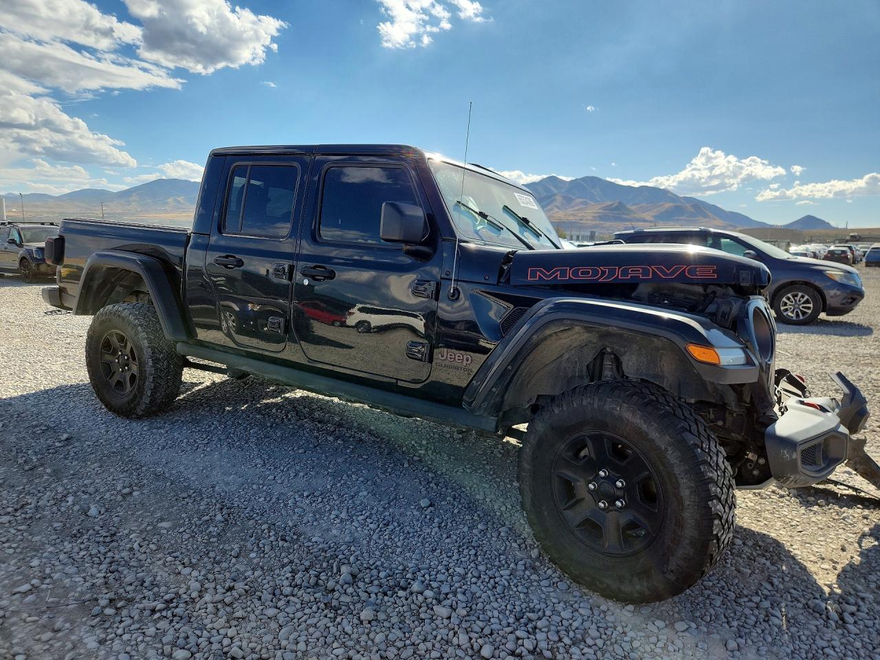 2021 Jeep Gladiator Mojave Черный vin: 1C6JJTEG1ML618366