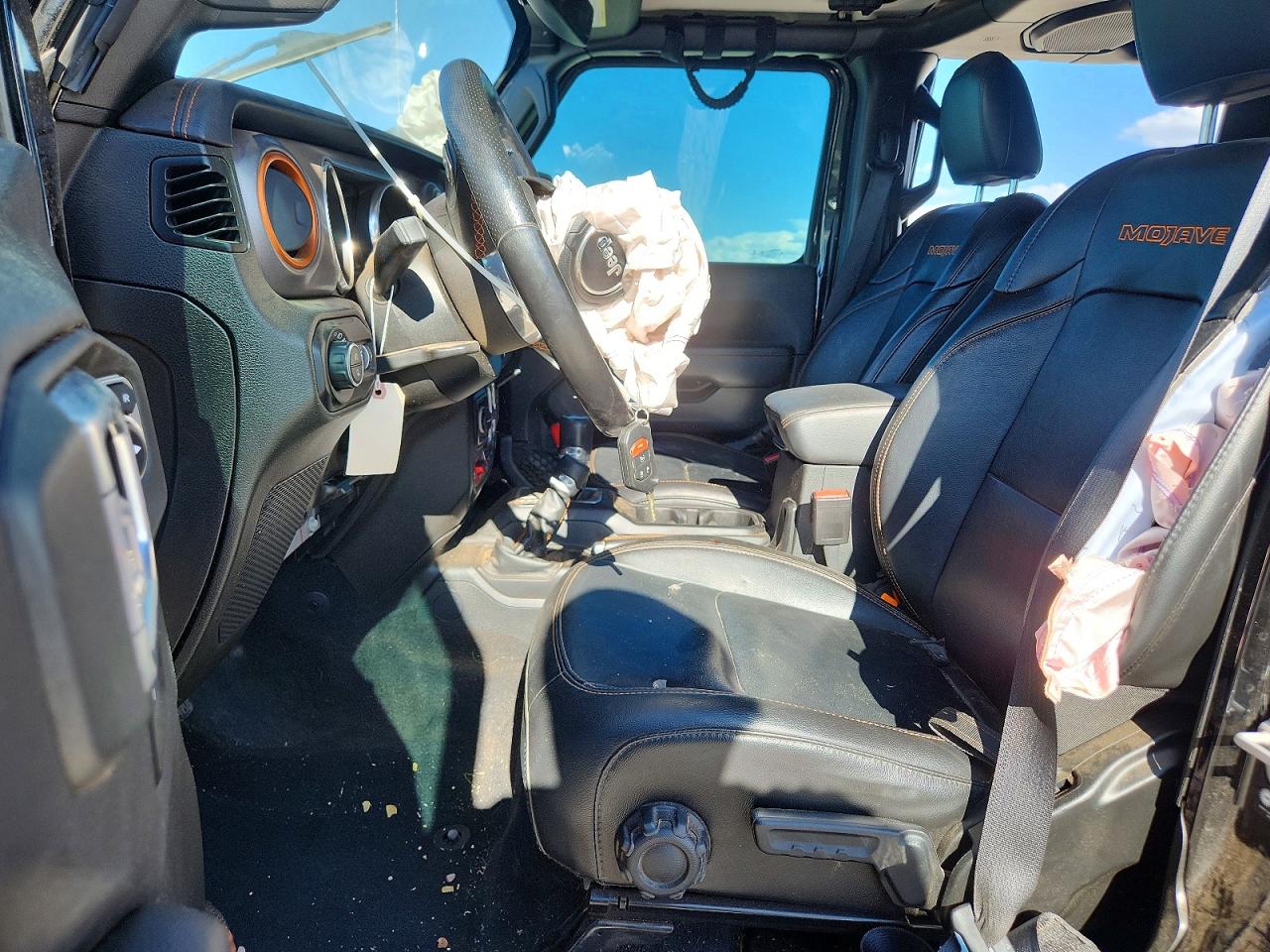 2021 Jeep Gladiator Mojave Черный vin: 1C6JJTEG1ML618366